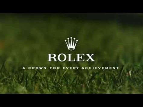 rolex golf commercial 2022|masters golf rolex watch.